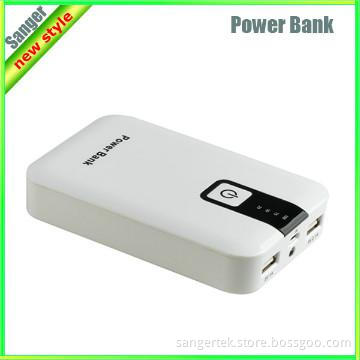 External power bank 10000mAh for iphone for ipad